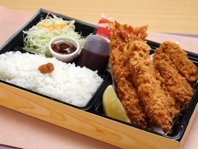 厚切りとんかつよし平　海老ひれかつ弁当